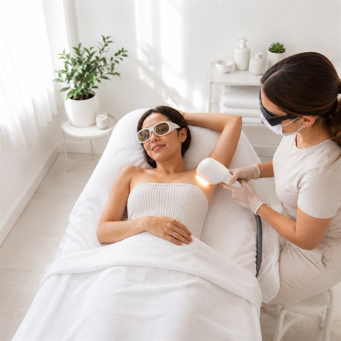Ladies — Japanese IPL hair removal & photofacial