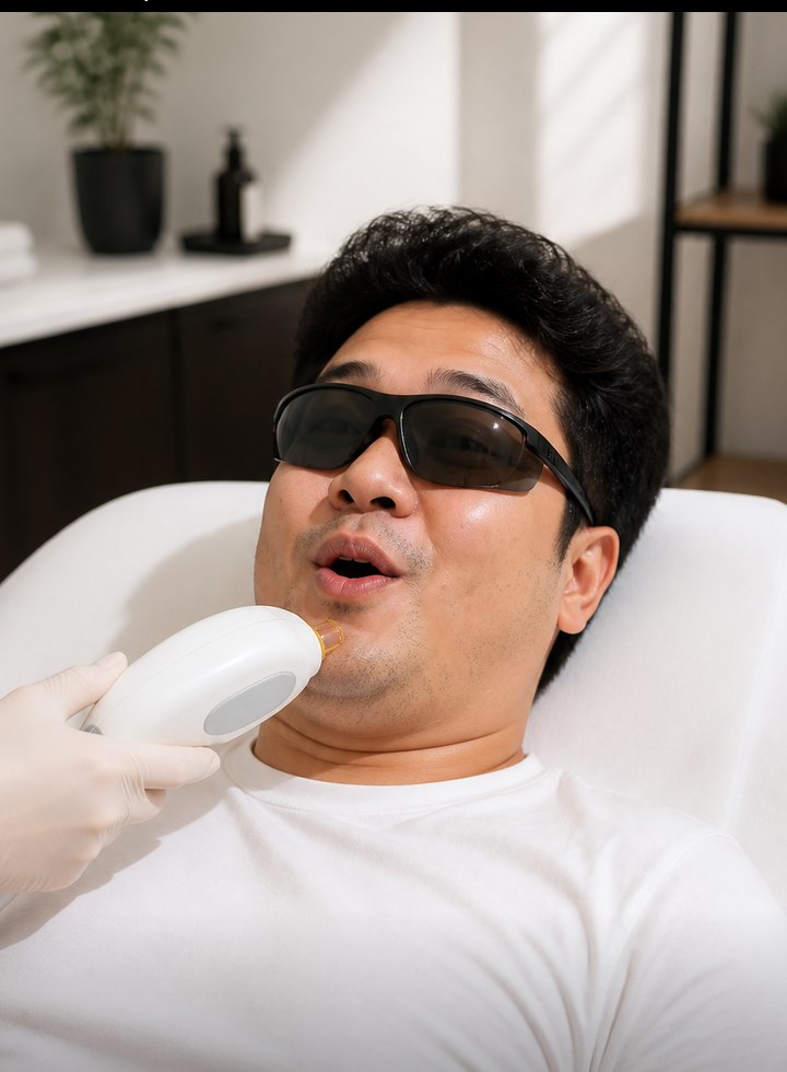 Men — Japanese IPL/SHR hair removal